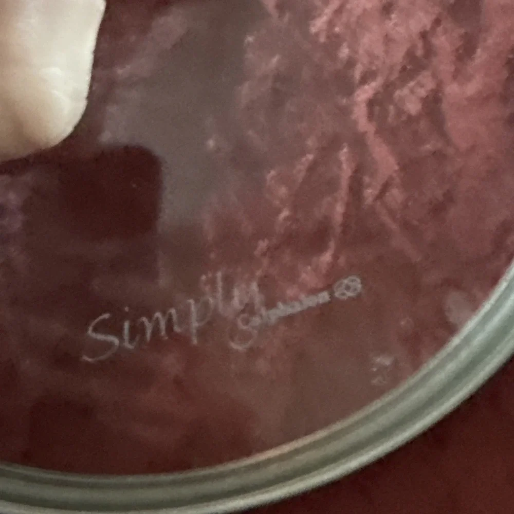 Simply CALPHALON glass &‎ stainless steel pot lid fits a 5 7/8